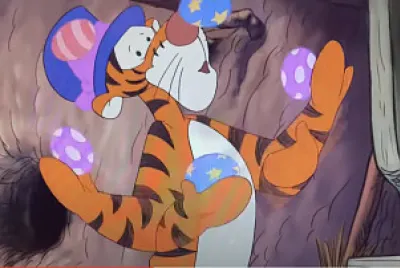 פאזל של Tigger Juggling
