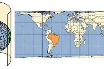 PROJEÇÃO CILINDRICA