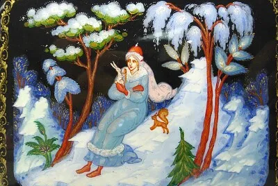 Dans la neige