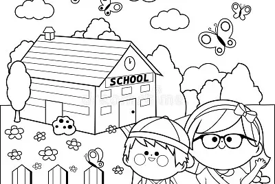 פאזל של school