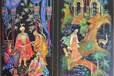la princesse sur le pont