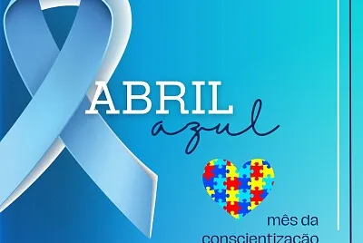 Quebra-cabeça Abril Azul