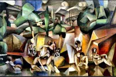 Gleizes Les Baigneuses 1912