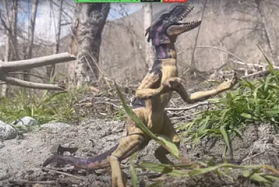 פאזל של indoraptor roaring