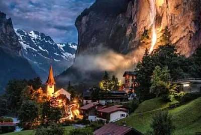 פאזל של Lauterbrunnen-Suiza