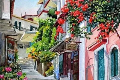 Calle escalera