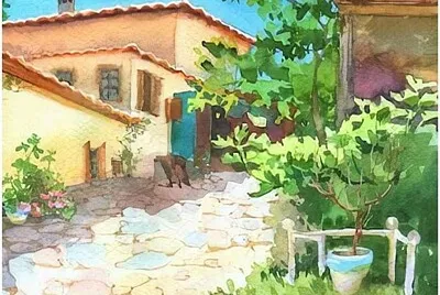 Calle empinada