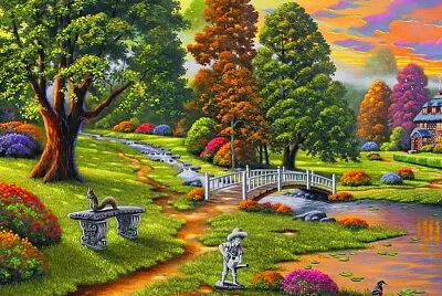 Paisaje colorido