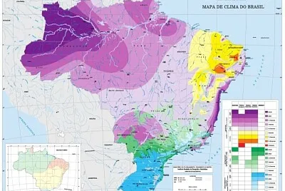 Mapa de clima jigsaw puzzle