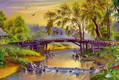 Puente rio