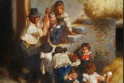 פאזל של Padre e hijos