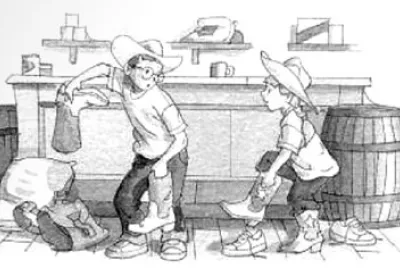 פאזל של Jack and Annie boots