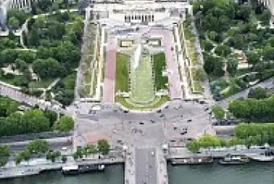 Vista desde la Torre Eiffel, París, Francia, 2023