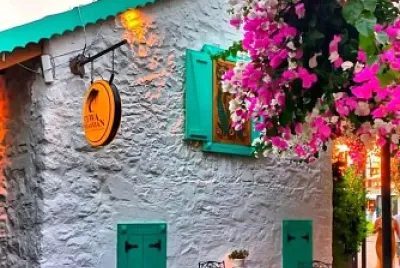Patio y flores