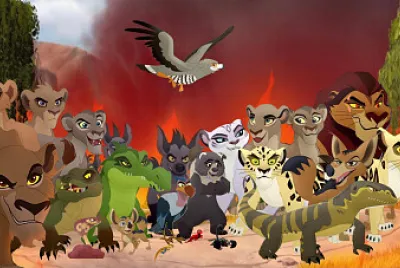 lion guard villains jigsaw puzzle