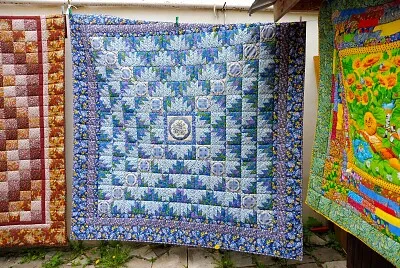patchwork bleu jigsaw puzzle