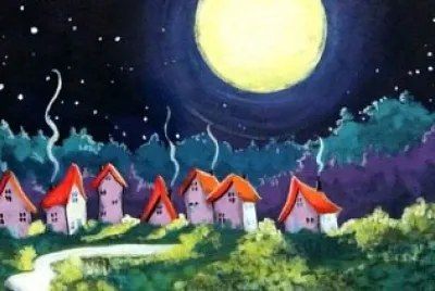 Nighttime Neighborhood