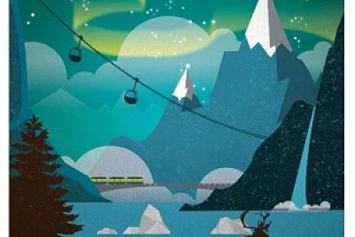 Alaska Travel Poster