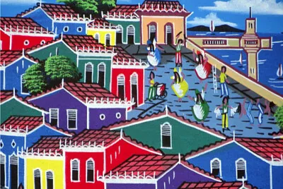 façades multicolores