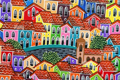 ville aux mille couleurs