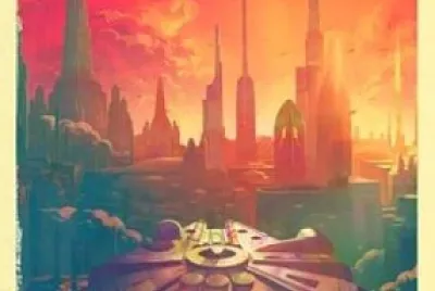 Coruscant Travel Poster