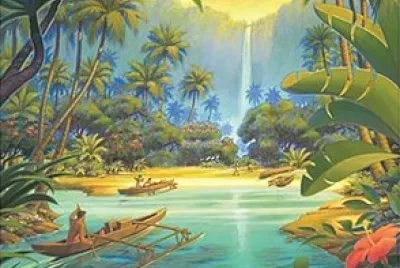 Hawaii Travel Poster