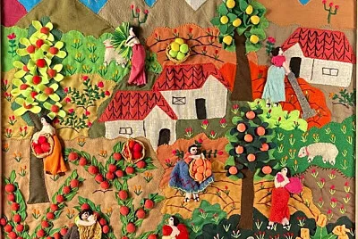 cueillette des pommes