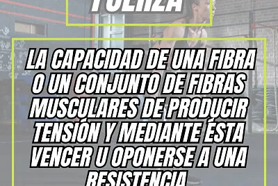 DEFINICIÓN DE FUERZA