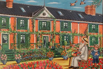 פאזל של Monet à Giverny