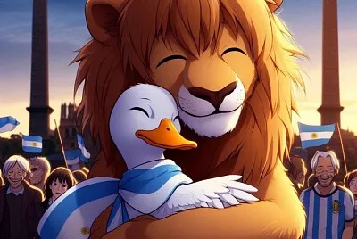 pato y milei jigsaw puzzle