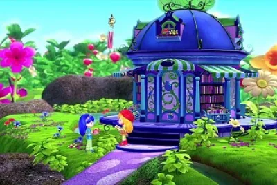 Kiosk bleu jigsaw puzzle