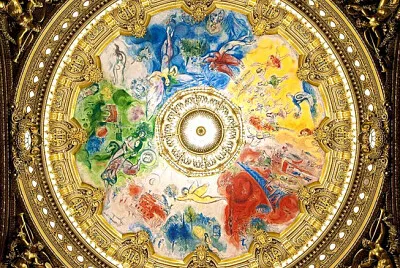 Chagall plafond de l 'opéra