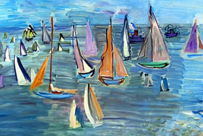 Dufy régates au Havre