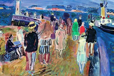 Dufy sur la jetée
