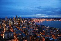 Seattle at twillight