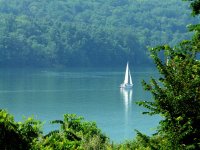 A Boat Sailing