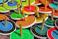 Wooden Roundabout Toys