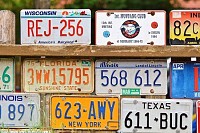 American License Plates