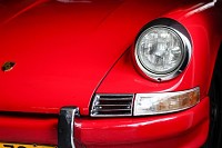 Old Porsche from 1970s