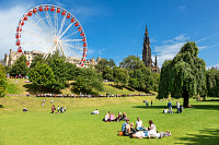 Scotland, Edinburgh, Aout, 18, 2018-Princes Street