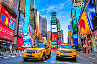 NEW YORK CITY, USA - DECEMBER 01, 2013: Times Squa