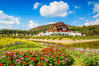 Ho Kham Luang at Royal Park Rajapruek, traditional