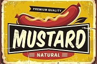 Premium Quality Mustard ad