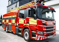 Fire Truck, Cheshire, UK