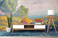 Two Women by the Shore in the Living Room