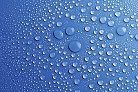 Water Drops Closeup