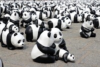 Panda Bear Sculptures