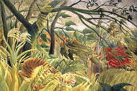 Tiger in a Tropical Storm (1891) 