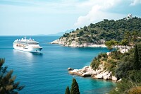 Yacht in a Bay
