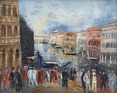 פאזל של jean Dufy venise grand canal